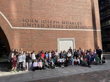 Justice in Action: Third Graders Bring Learning to Life at the Moakley Courthouse Justice in Action: Third Graders Bring Learning to Life at the Moakley Courthouse